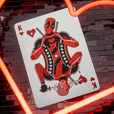 Theory11 Deadpool Playing Cards Theory11 Deadpool Playing Cards