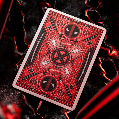 Theory11 Deadpool Playing Cards Theory11 Deadpool Playing Cards