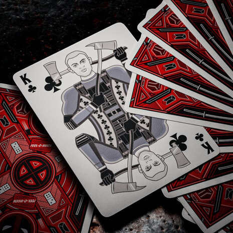 Theory11 Deadpool Playing Cards Theory11 Deadpool Playing Cards