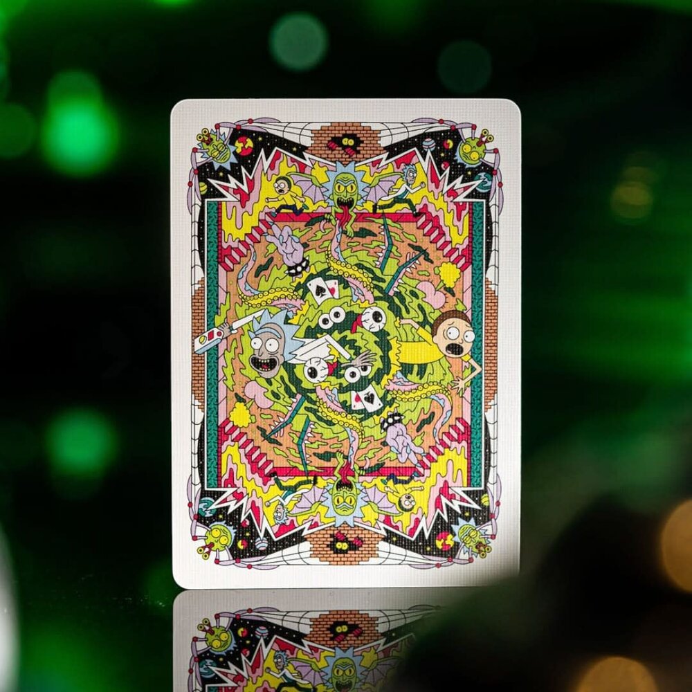 Theory11 Rick and Morty Playing Cards Theory11 Rick and Morty Playing Cards