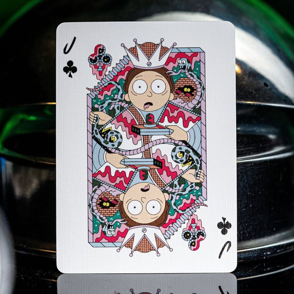 Theory11 Rick and Morty Playing Cards Theory11 Rick and Morty Playing Cards