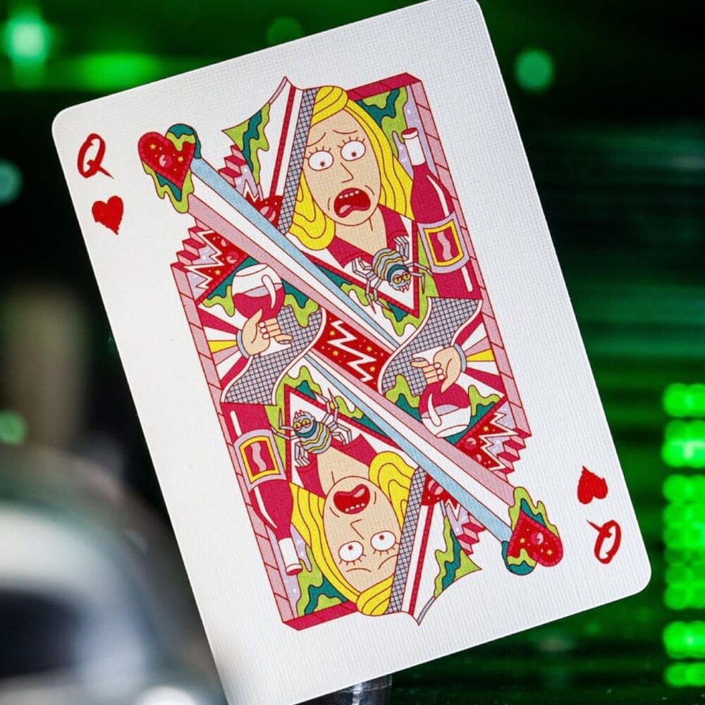 Theory11 Rick and Morty Playing Cards Theory11 Rick and Morty Playing Cards