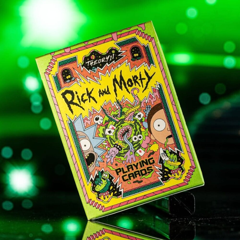 Theory11 Rick and Morty Playing Cards Theory11 Rick and Morty Playing Cards