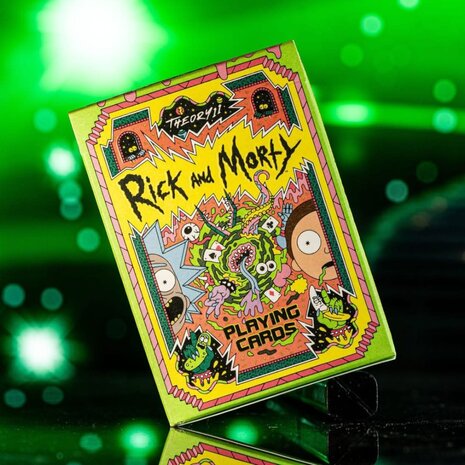 Theory11 Rick and Morty Playing Cards Theory11 Rick and Morty Playing Cards