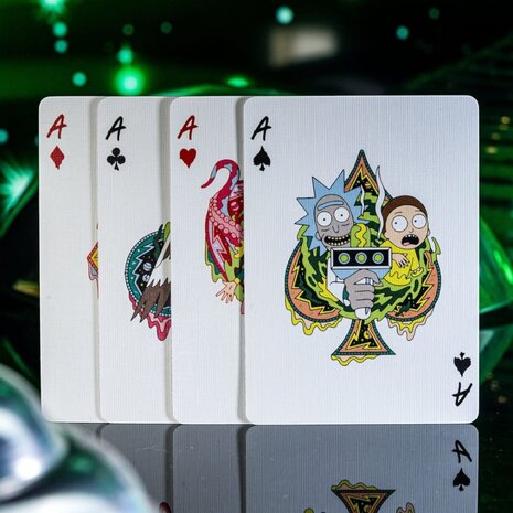 Theory11 Rick and Morty Playing Cards Theory11 Rick and Morty Playing Cards
