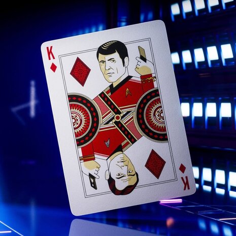 Theory11 Star Trek Playing Cards Dark Version Theory11 Star Trek Playing Cards Dark Version