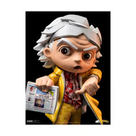 Iron Studios Iron Studios - MiniCo - Back to the Future 2 - Doc Brown Statue Iron Studios Iron Studios - MiniCo - Back to the Future 2 - Doc Brown Statue