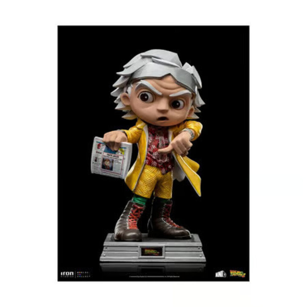 Iron Studios Iron Studios - MiniCo - Back to the Future 2 - Doc Brown Statue Iron Studios Iron Studios - MiniCo - Back to the Future 2 - Doc Brown Statue