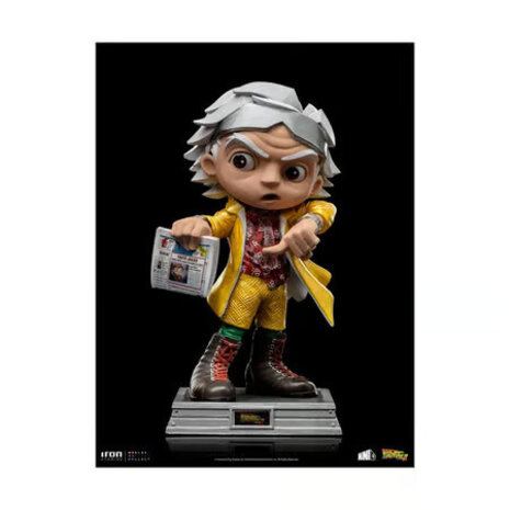 Iron Studios Iron Studios - MiniCo - Back to the Future 2 - Doc Brown Statue Iron Studios Iron Studios - MiniCo - Back to the Future 2 - Doc Brown Statue