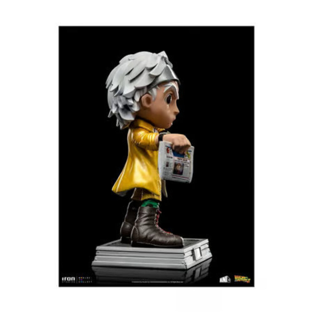 Iron Studios Iron Studios - MiniCo - Back to the Future 2 - Doc Brown Statue Iron Studios Iron Studios - MiniCo - Back to the Future 2 - Doc Brown Statue