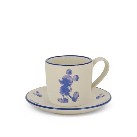 Disney Home Disney Mono Espresso Cup and Saucer (Set of 2) Disney Home Disney Mono Espresso Cup and Saucer (Set of 2)