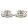 Disney Home Disney Mono Teacup and Saucer (Set of 2) Disney Home Disney Mono Teacup and Saucer (Set of 2)