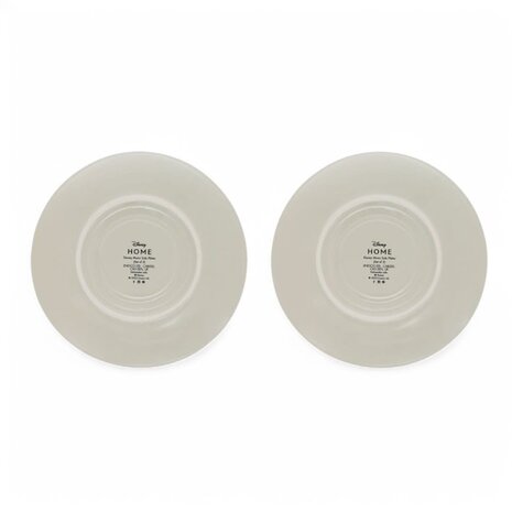 Disney Home Disney Mono Side Plates (Set of 2) Disney Home Disney Mono Side Plates (Set of 2)