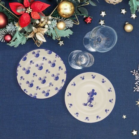 Disney Home Disney Mono Side Plates (Set of 2) Disney Home Disney Mono Side Plates (Set of 2)