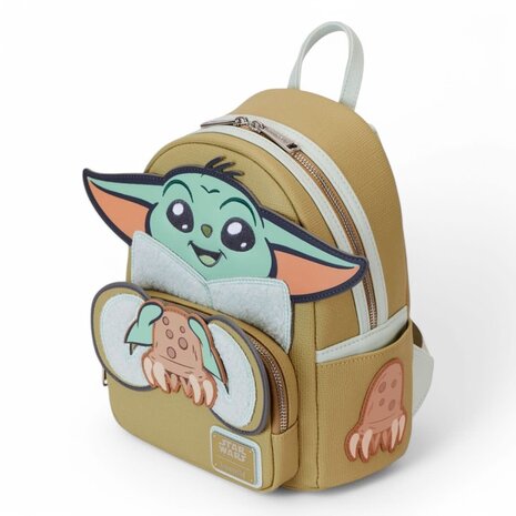 Loungefly Star Wars by Loungefly Backpack Grogu and Crabbies Cosplay Loungefly Star Wars by Loungefly Backpack Grogu and Crabbies Cosplay