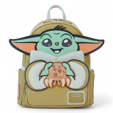 Loungefly Star Wars by Loungefly Backpack Grogu and Crabbies Cosplay Loungefly Star Wars by Loungefly Backpack Grogu and Crabbies Cosplay