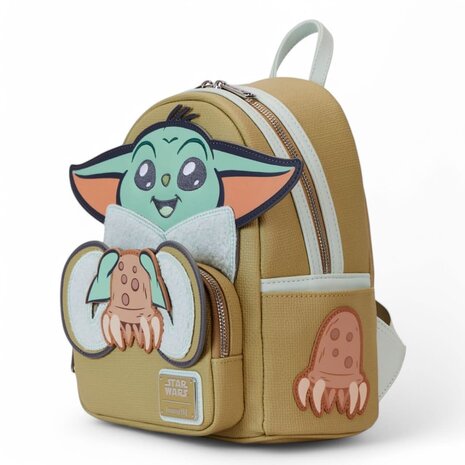 Loungefly Star Wars by Loungefly Backpack Grogu and Crabbies Cosplay Loungefly Star Wars by Loungefly Backpack Grogu and Crabbies Cosplay