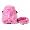 Loungefly Star Wars by Loungefly Passport Bag Figural Neon Stormtrooper molded Loungefly Star Wars by Loungefly Passport Bag Figural Neon Stormtrooper molded