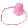 Loungefly Star Wars by Loungefly Passport Bag Figural Neon Stormtrooper molded Loungefly Star Wars by Loungefly Passport Bag Figural Neon Stormtrooper molded
