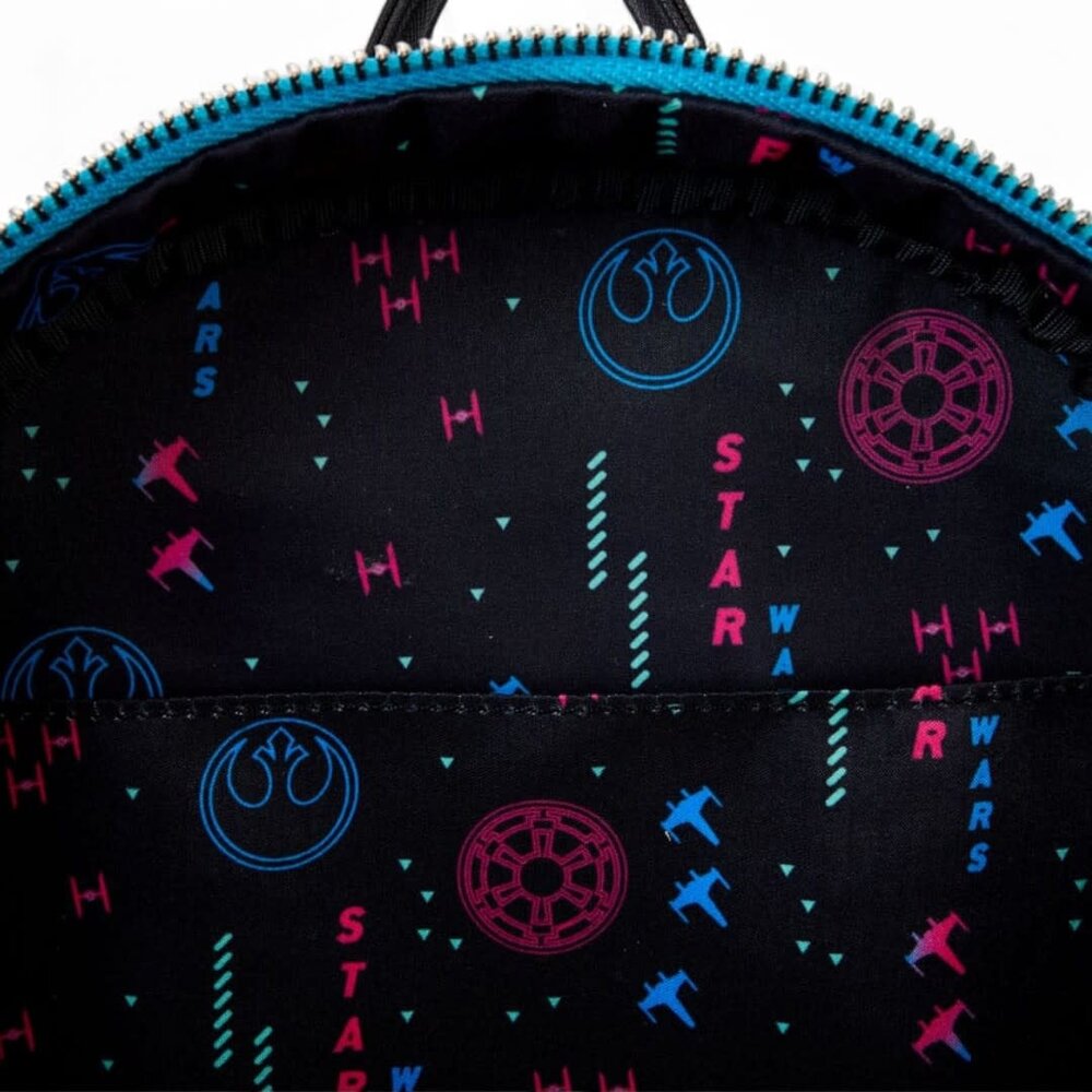 Loungefly Star Wars by Loungefly Backpack Mini Neon 70s Loungefly Star Wars by Loungefly Backpack Mini Neon 70s