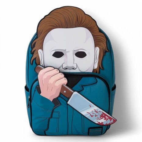 Loungefly Halloween by Loungefly Full-Size Backpack Mike Meyers Cosplay Loungefly Halloween by Loungefly Full-Size Backpack Mike Meyers Cosplay