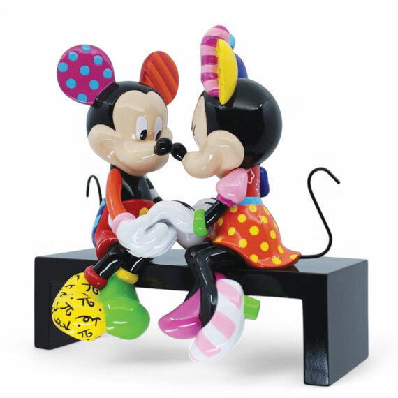 Mickey and Minnie Mouse Love Figurine