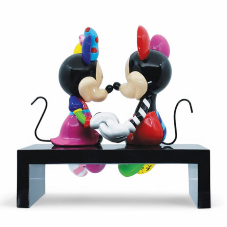 Disney BRITTO Collection Mickey and Minnie Mouse Love Figurine Disney BRITTO Collection Mickey and Minnie Mouse Love Figurine