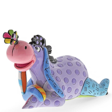 Disney BRITTO Collection Eeyore with Butterfly Mini Figurine Disney BRITTO Collection Eeyore with Butterfly Mini Figurine