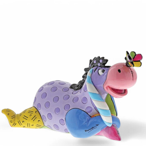 Disney BRITTO Collection Eeyore with Butterfly Mini Figurine Disney BRITTO Collection Eeyore with Butterfly Mini Figurine