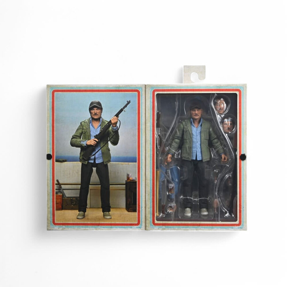 NECA Jaws Action Figure Ultimate Sam Quint 50th Anniversary Figure NECA Jaws Action Figure Ultimate Sam Quint 50th Anniversary Figure