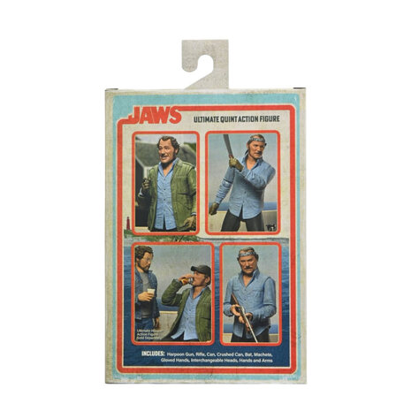 NECA Jaws Action Figure Ultimate Sam Quint 50th Anniversary Figure NECA Jaws Action Figure Ultimate Sam Quint 50th Anniversary Figure