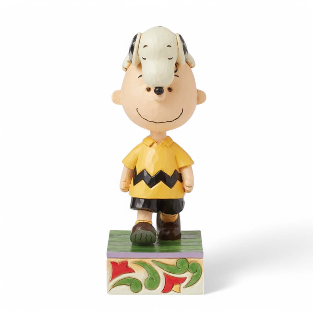 Peanuts by Jim Shore Head Honcho (Snoopy on Charlie Brown's Head Figurine) Peanuts by Jim Shore Head Honcho (Snoopy on Charlie Brown's Head Figurine)