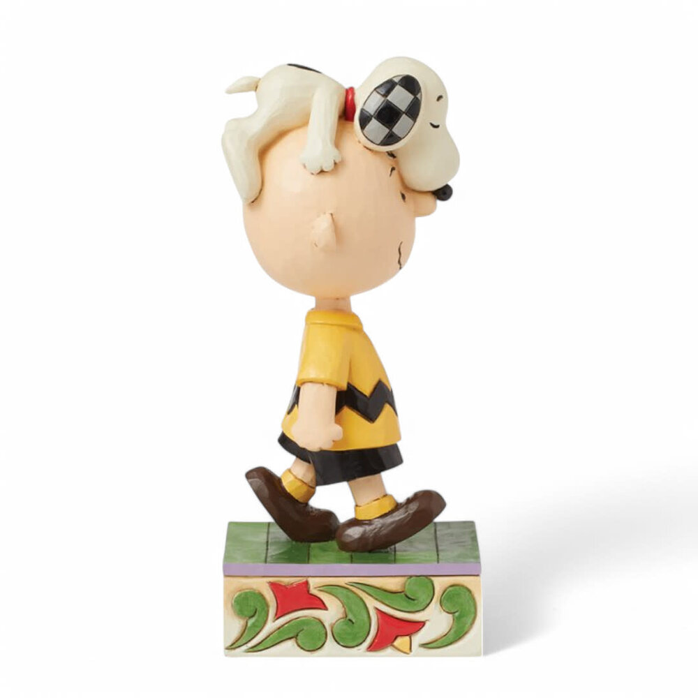 Peanuts by Jim Shore Head Honcho (Snoopy on Charlie Brown's Head Figurine) Peanuts by Jim Shore Head Honcho (Snoopy on Charlie Brown's Head Figurine)