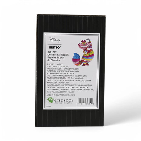 Disney BRITTO Collection Cheshire Cat Figurine Disney BRITTO Collection Cheshire Cat Figurine