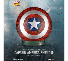 Beast Kingdom Marvel Comics PVC Captain America Shield Life Size Statue 64 cm