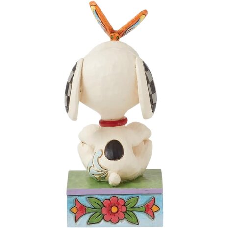 Peanuts by Jim Shore The Perfect Landing (Snoopy with Butterfly on Nose Figurine) Peanuts by Jim Shore The Perfect Landing (Snoopy with Butterfly on Nose Figurine)