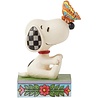 Peanuts by Jim Shore The Perfect Landing (Snoopy with Butterfly on Nose Figurine) Peanuts by Jim Shore The Perfect Landing (Snoopy with Butterfly on Nose Figurine)