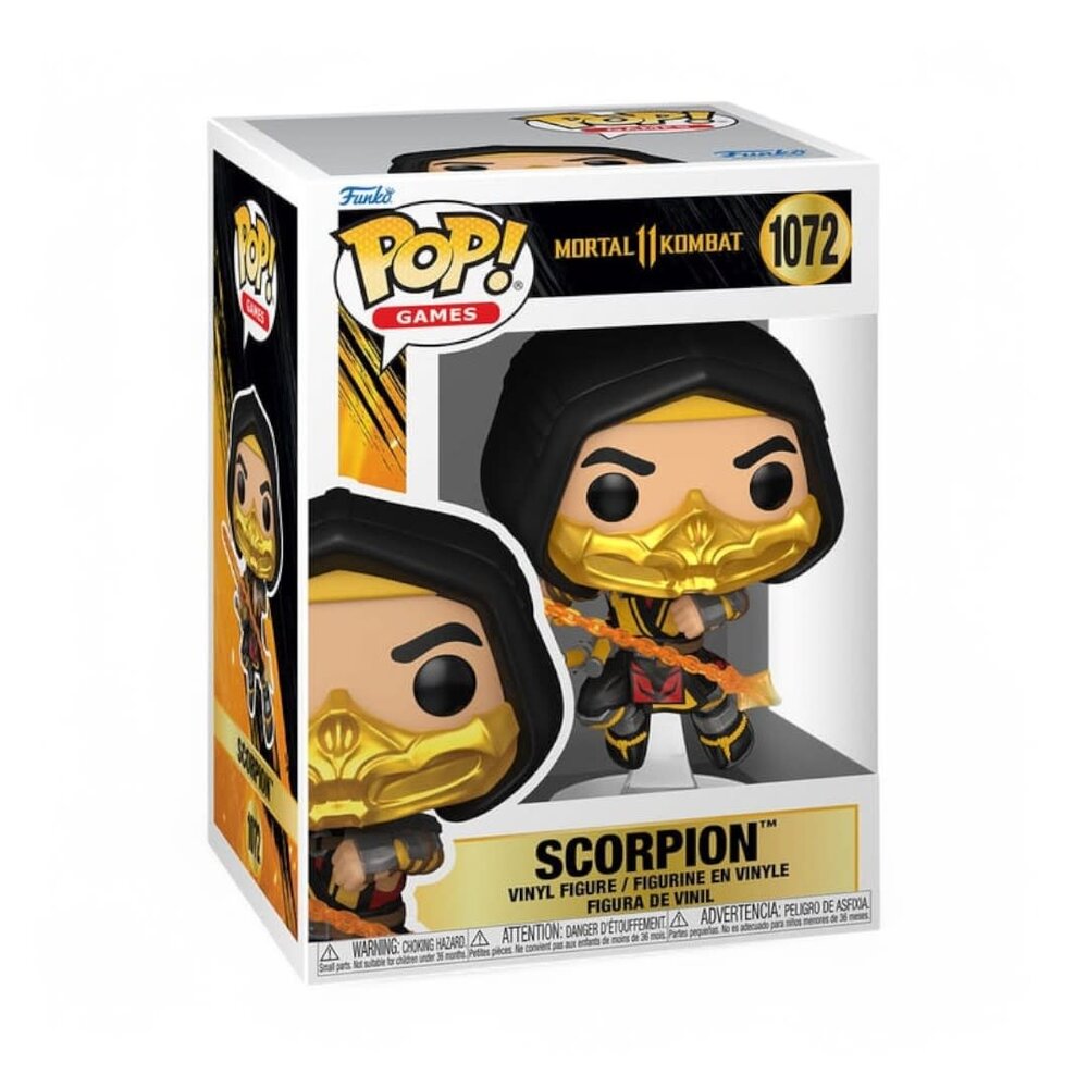 Funko Mortal Kombat POP! Games Vinyl Figure Scorpion 9 cm Funko Mortal Kombat POP! Games Vinyl Figure Scorpion 9 cm