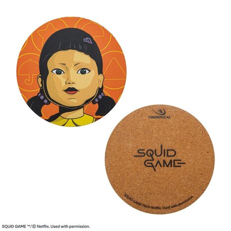 Cinereplicas Squid Game Coaster 4-Pack Cinereplicas Squid Game Coaster 4-Pack