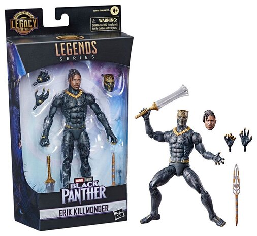 Hasbro Black Panther Legacy Collection Action Figure Erik Killmonger Hasbro Black Panther Legacy Collection Action Figure Erik Killmonger
