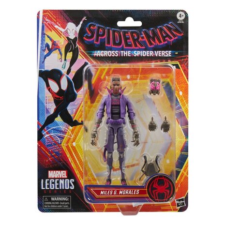 Hasbro Spider-Man: Across the Spider-Verse Marvel Legends Action Figure Miles G. Morales Hasbro Spider-Man: Across the Spider-Verse Marvel Legends Action Figure Miles G. Morales