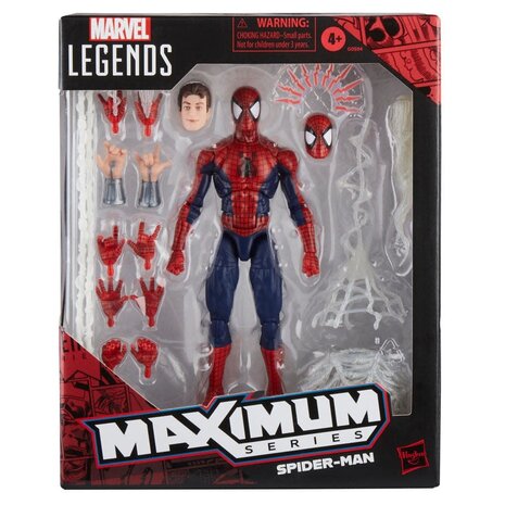 Hasbro Marvel Legends Maximum Series Action Figure Spider-Man Hasbro Marvel Legends Maximum Series Action Figure Spider-Man