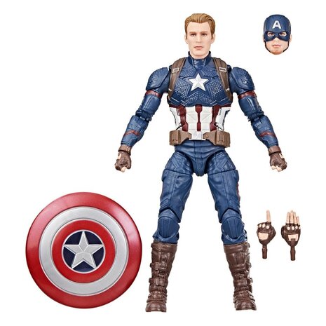 Hasbro Avengers: Endgame Marvel Legends Action Figure Captain America Hasbro Avengers: Endgame Marvel Legends Action Figure Captain America
