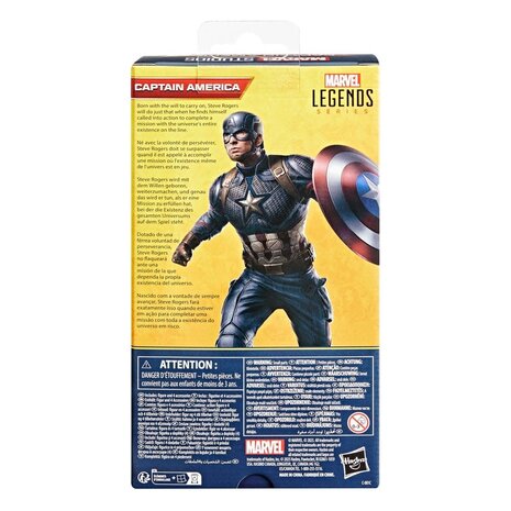 Hasbro Avengers: Endgame Marvel Legends Action Figure Captain America Hasbro Avengers: Endgame Marvel Legends Action Figure Captain America