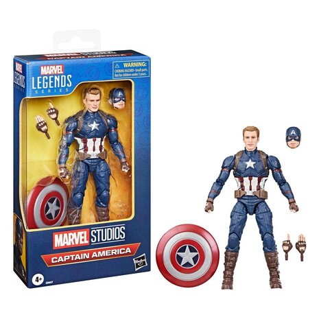 Hasbro Avengers: Endgame Marvel Legends Action Figure Captain America Hasbro Avengers: Endgame Marvel Legends Action Figure Captain America