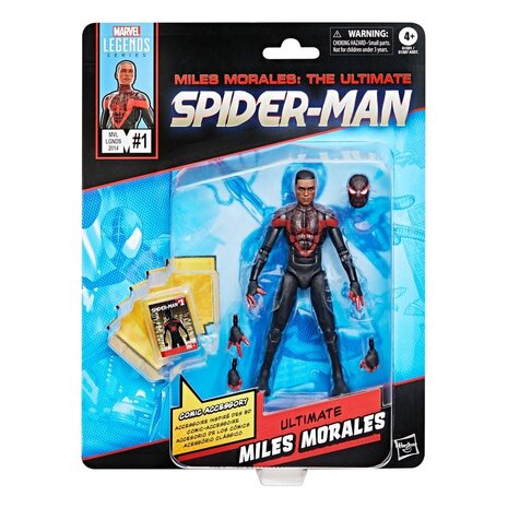 Hasbro Miles Morales: The Ultimate Spider-Man Marvel Legends Action Figure Ultimate Miles Morales Hasbro Miles Morales: The Ultimate Spider-Man Marvel Legends Action Figure Ultimate Miles Morales