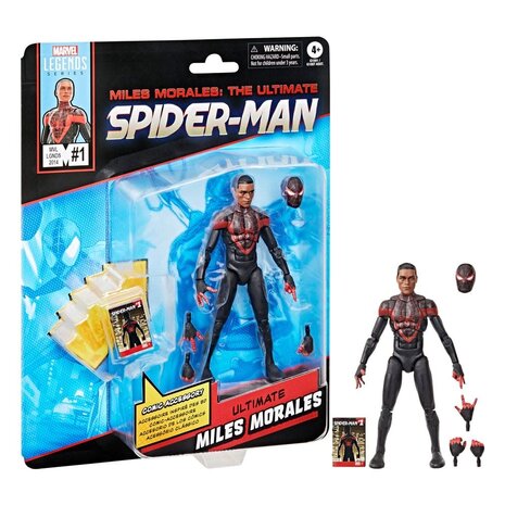 Hasbro Miles Morales: The Ultimate Spider-Man Marvel Legends Action Figure Ultimate Miles Morales Hasbro Miles Morales: The Ultimate Spider-Man Marvel Legends Action Figure Ultimate Miles Morales