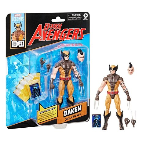 Hasbro Dark Avengers Marvel Legends Action Figure Daken (Wolverine) Hasbro Dark Avengers Marvel Legends Action Figure Daken (Wolverine)