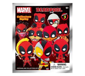Monogram Marvel PVC Bag Clips Deadpool Serie 3 Monogram Marvel PVC Bag Clips Deadpool Serie 3