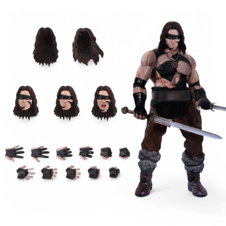 Mezcotoys Conan the Barbarian Action Figure 1/12 Conan (1982) Mezcotoys Conan the Barbarian Action Figure 1/12 Conan (1982)
